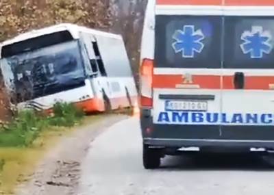  Proklizao autobus kod Kragujevca 