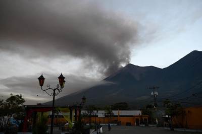  Erupcija vulkana Fuego u Gvatemali 
