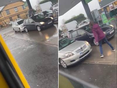  Žena udarila u auto ispred pa gađala konzervom u Irskoj 