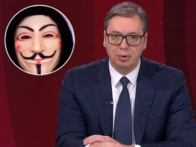  Anonimusi ponovo prete Aleksandru Vučiću 