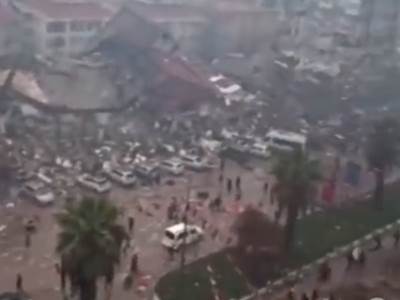  Dramatični snimci zemljotresa u Turkoj iz vazduha 