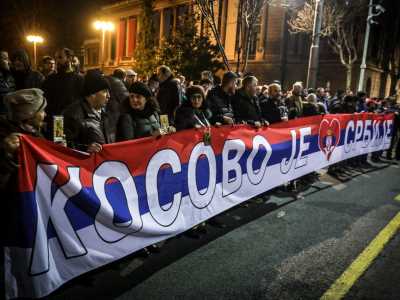  Protest ispred Predsedništva Srbije 