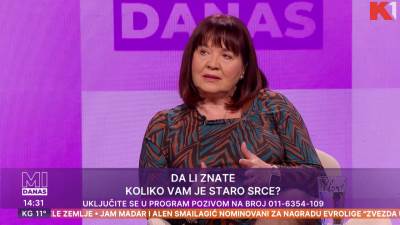  K1 Televizija - Dr Snežana Pavlović 