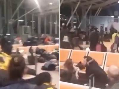  Snimak sa aerodroma tokom zemljotresa u Turskoj 