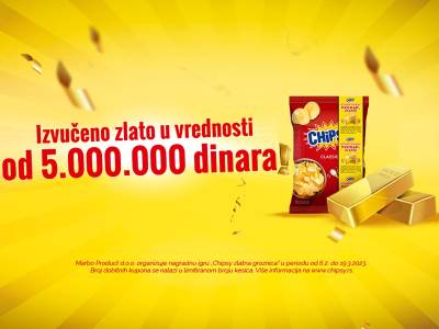  Izvučeno Chipsy zlato u vrednosti od 5.000.000 dinara – ali potraga se nastavlja!  