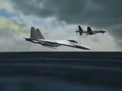  Simulacija sudara ruskog aviona i američkog drona 