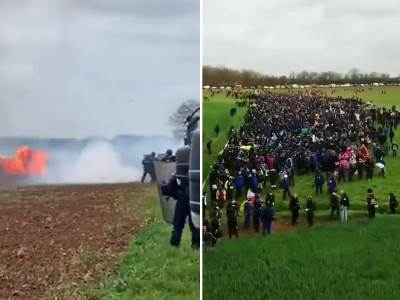  Sukob demonstranata i policije u Francuskoj 