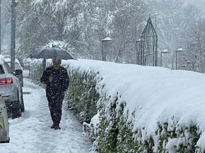  U Sloveniji palo oko dva metra snega 