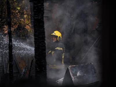  Požar u krugu nekadašnje fabrike u Kikindi 