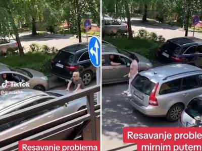  Svađa tri žene u Beogradu u saobraćaju nakon sudara 