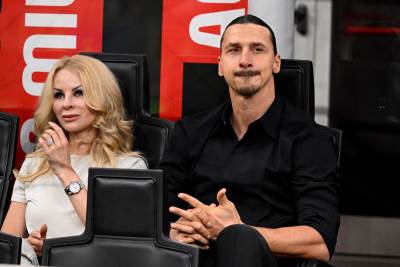  Zlatan Ibrahimović i supruga Helena Seger na oproštaju od Milana 