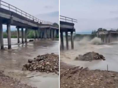  Pao most na Zapadnoj Moravi zbog poplava 