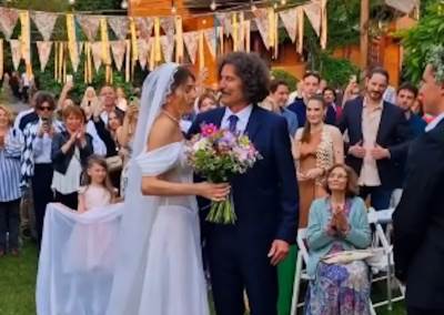  Dragan Jovanović plakao na venčanju ćerke Anđele 
