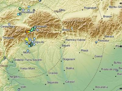  Mapa, Zemljotres 