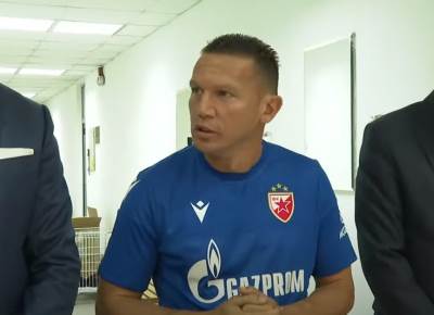  Barak Bahar pričao igračima Zvezde o derbiju sa Partizanom 