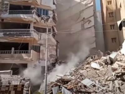  Srušila se zgrada u Egiptu 