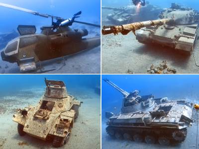  Podvodni vojni muzej u Crvenom moru u Jordanu 