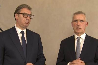  Sastanak Aleksandra Vučića i Jensa Stoltenberga o krizi na Kosovu 