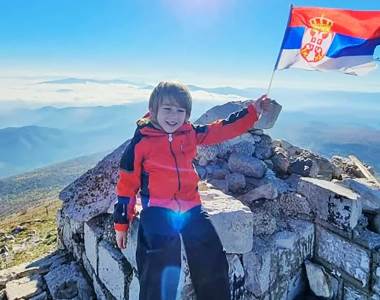  Ognjen Živković dečak iz Srbije najmlađe je dete koje je osvojilo Kilimandžaro 