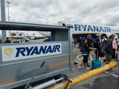  Štrajk u avio-kompaniji Ryanair u Belgiji 