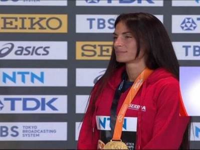  Ivana Vuleta dobila zlatnu medalju na Svetskom prvenstvu 