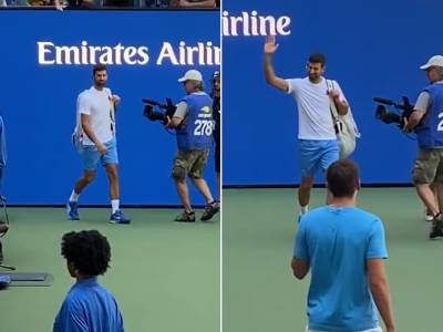  Novak Đoković doček u Njujorku na US Openu 