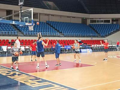  Aleksa Avramović i Filip Petrušev treniraju na Mundobasketu 