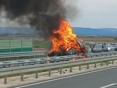  Saobraćajna nesreća na autoputu Miloš Veliki 