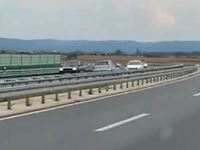  Snimak nesreće na autoputu Miloš Veliki 