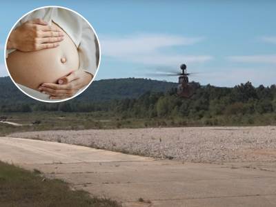  Trudnica se porodila u helikopteru u Hrvatskoj 