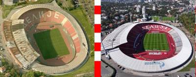  Stadion Crvene zvezde Marakana nekad i sad 