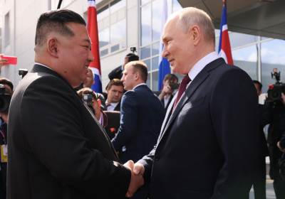  Putin, Kim Džong Un 