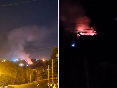  Požar u Ledincima kod Novog Sada 