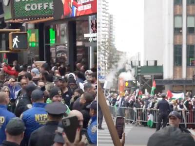  Protesti Izraelaca i Palestinaca u Njujorku 