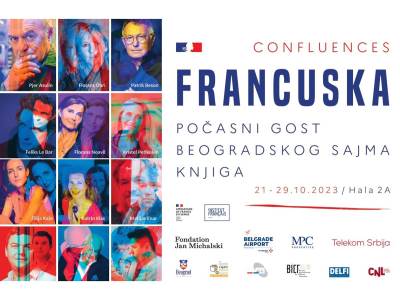  Francuska počasni gost 66. Međunarodnog beogradskog sajma knjiga (21-29. oktobar 2023) 