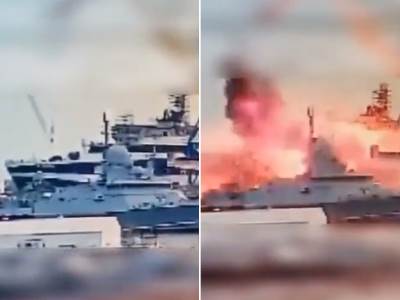  Pogođen ruski brod kod Krima 