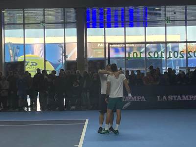  Novak Đoković trening pred finale sa Janikom Sinerom 