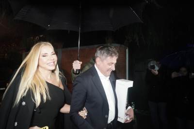  Dragan Stojković Piksi sa suprugom na slavi Lepe Brene  