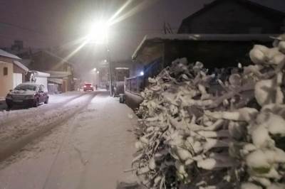  U delovima Vranja proglašena je vanredna situacija zbog snega 