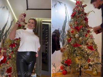  Viki Miljković pokazala kako je ukrasila stan za novogodišnje praznike 