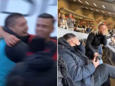  Jan Karlo Simić dao gol za Milan roditelji plakali 