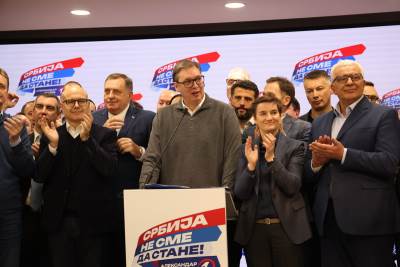  Sednica Srpske napredne stranke zbog beogradskih izbora 