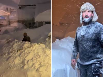  Snimci iz Norveške gde su ljudi zatrpani snegom 