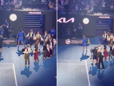  Novak Đoković igra kolo u Australiji video snimak 