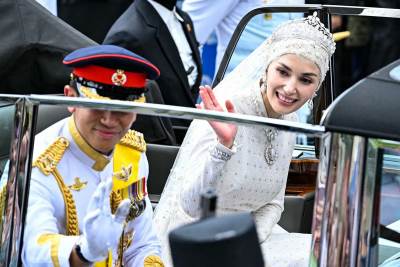  Hrvatica koja se udala za princa od Bruneja prvi put u javnosti posle venčanja 