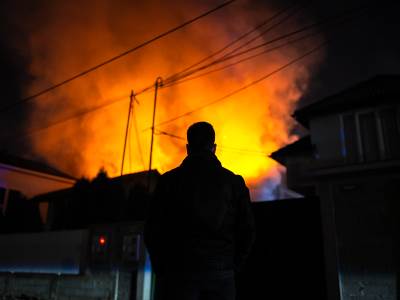  Stradao muškarac u požaru u Kragujevcu 