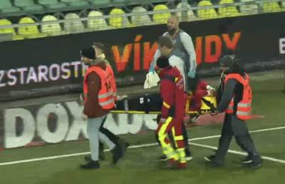  Milan Borjan povreda u Slovanu 