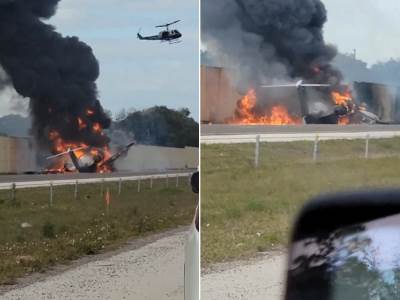  Privatni avion udario u vozilo na autoputu na Floridi 