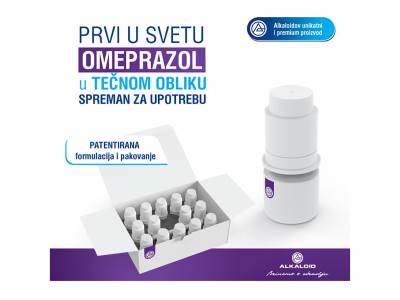  Inovacija u lekarskoj industriji: Alkaloid AD Skoplje postavlja novi standard sa tečnim Omeprazolom 