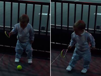  Sin Rafaela Nadala igra tenis video snimak 